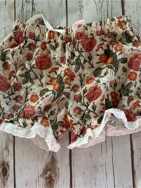 Love + Grow floral bloomers nwot size 7Y